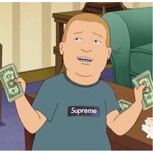 Bobby Hill 3 Download Stickers from Sigstick